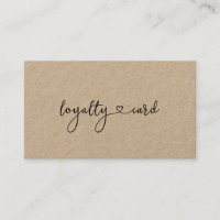 Loyalty 10 Nails Lashes Business Card Business Car