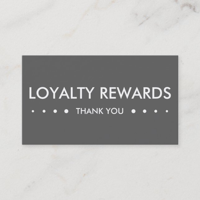 LOYALTY 4dots Card (Front)