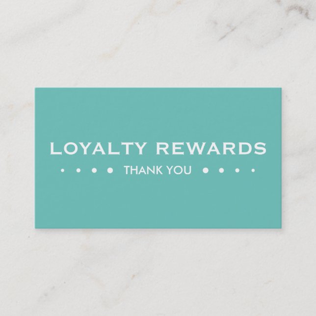 LOYALTY 4dots (colour customisable) (Front)