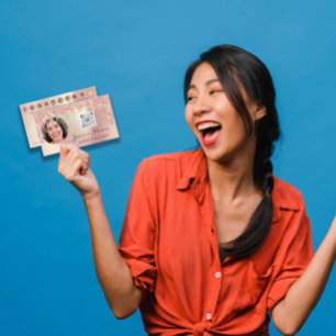 Loyalty Card 10 Punch Crown Rose Gold QR Photo