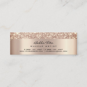 Loyalty Card 6 Punch Makeup Beauty Heart Rose Lash