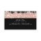 Loyalty Card 6 Punch Makeup Beauty Rose Black Spar