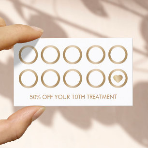 Loyalty Card   Lashes Nail Art Makeup Artist Salon