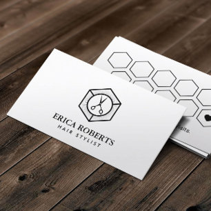 Loyalty Card   Minimalist Hair Stylist Hair Salon