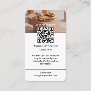 Loyalty Card - Photo-Centric Design for Beauty Ret
