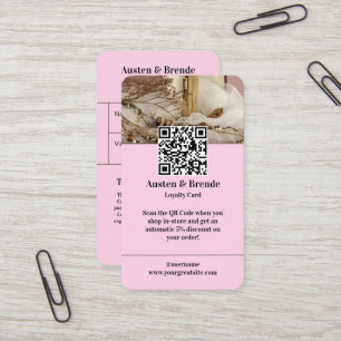 Loyalty Card - Photo-Centric Design for Beauty Ret