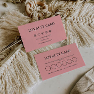 Loyalty Card Template, Modern