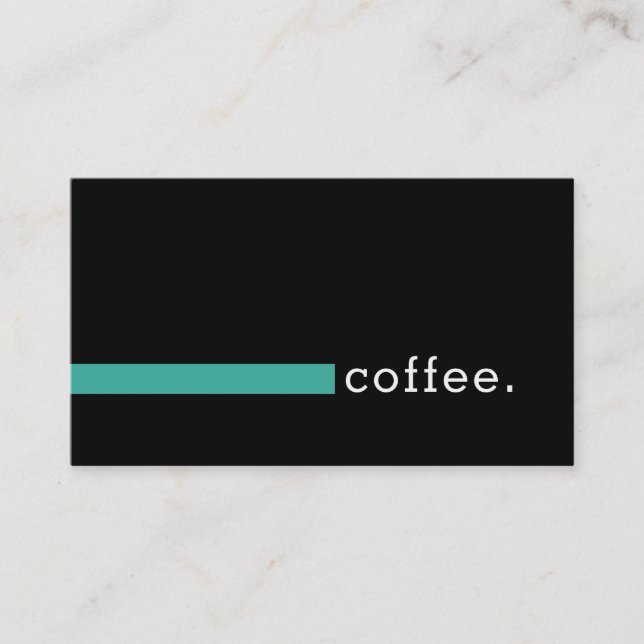 Loyalty Coffee Punch Modern Keppel Card (Front)