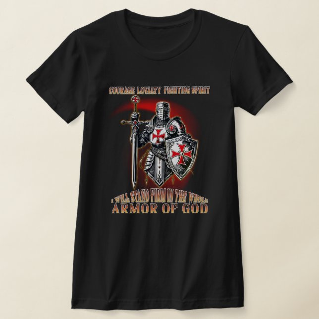 Loyalty fighting spirit T-Shirt (Laydown)