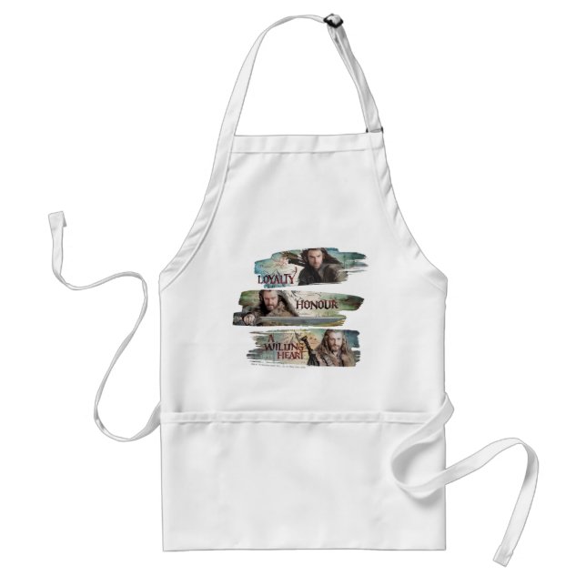 Loyalty, Honor, A Willing Heart Standard Apron (Front)