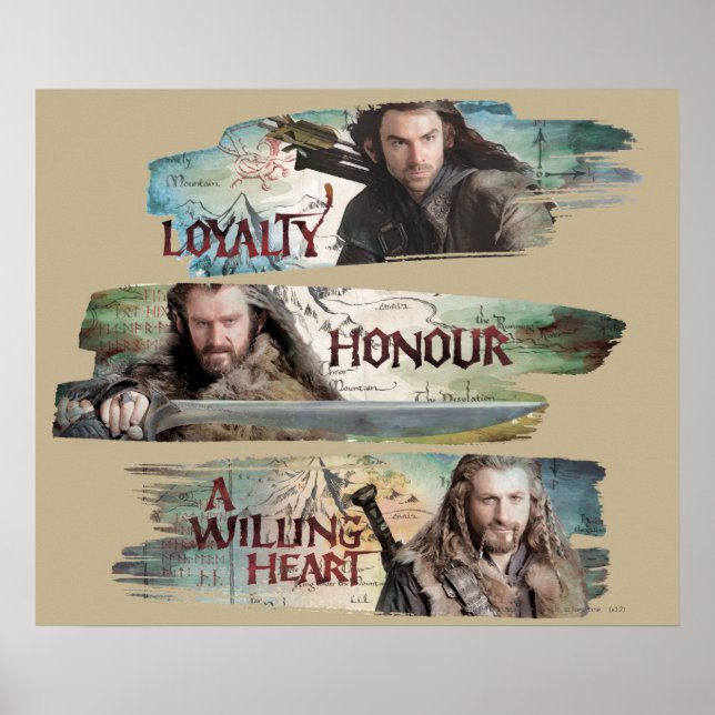 Loyalty, Honour, A Willing Heart Poster (Front)