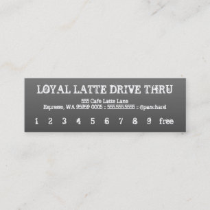 Loyalty Latte Drive-Thru Broken