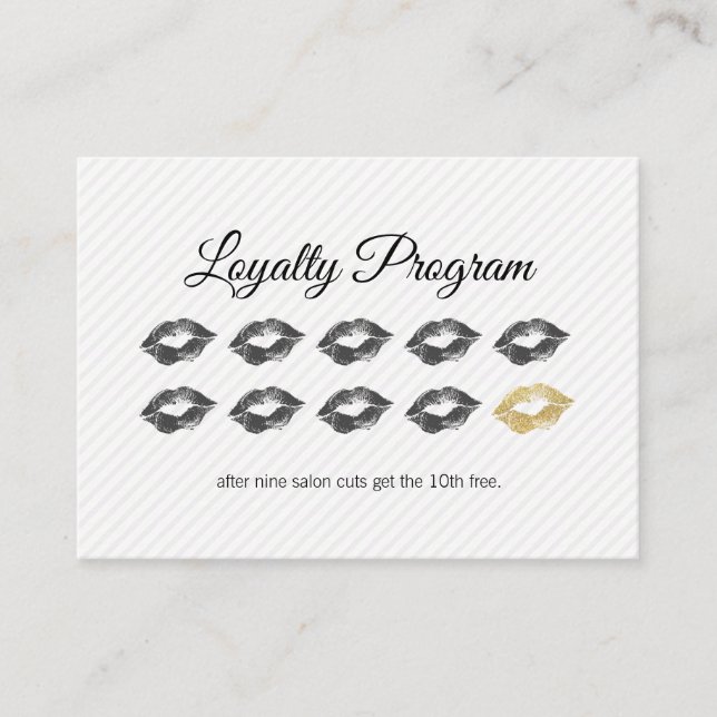 Loyalty Program / Beauty Card (Front)