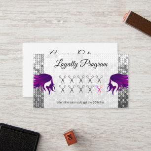 Loyalty Program / Sequin / Salon Scissors Card
