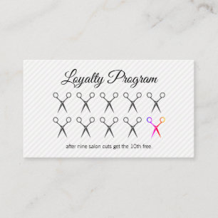 Loyalty Program / Stylist Card