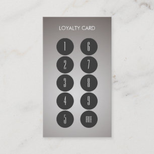 Loyalty Punch Business Card