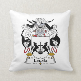 Loyola Family Crest Cushion