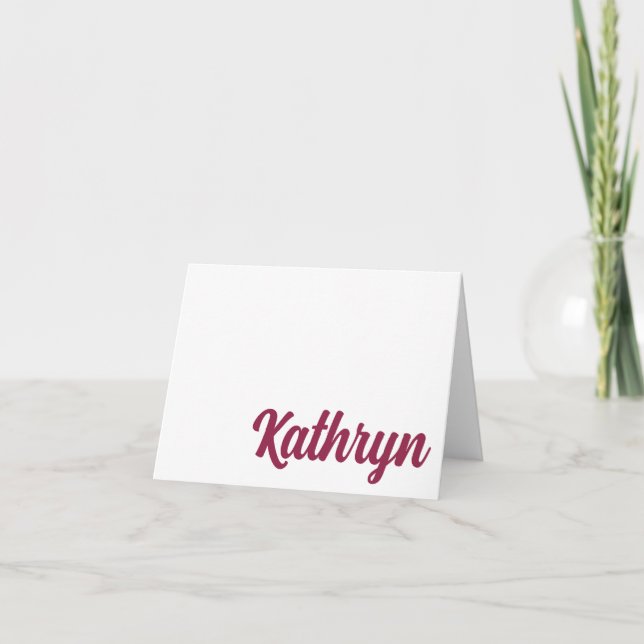 Loyola University Chicago Personalised Note Card (Front)