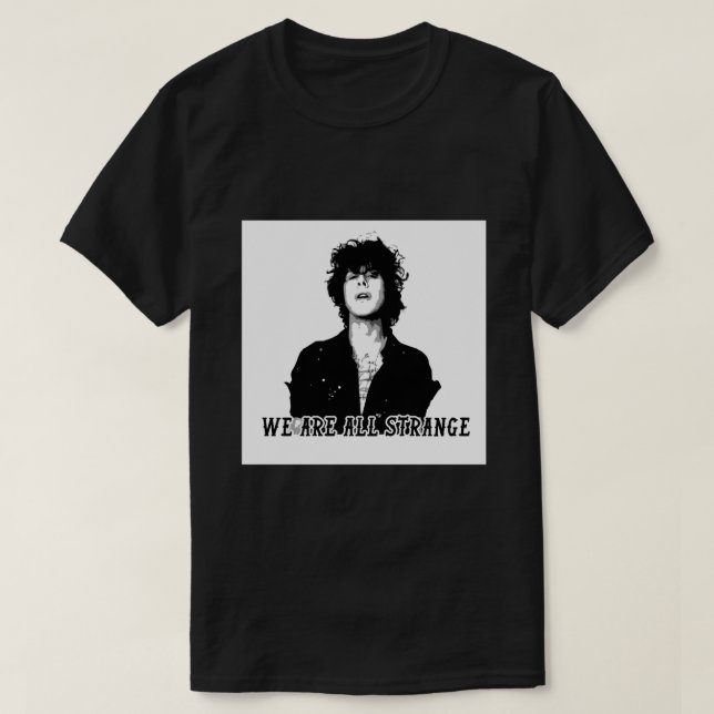 LP Laura Pergolizzi Strange Poster T-Shirt (Design Front)