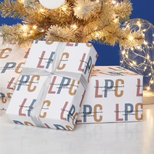 LPC Licensed Professional Counsellor Wrapping Paper
