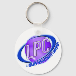 LPC SWOOSH LOGO LICENSED PROFESSIONAL COUNSELOR KEY RING