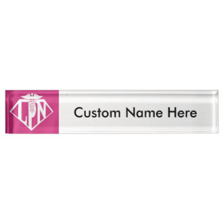 LPN Desk Name Plate