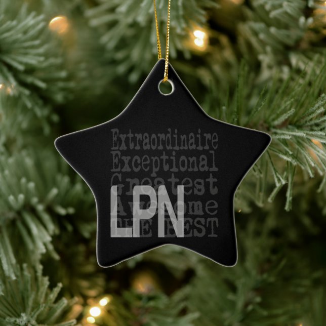 LPN Extraordinaire Ceramic Tree Decoration (Tree)