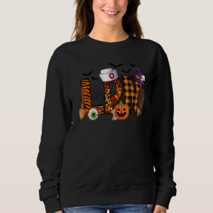Lpn Halloween Jack O Lantern Lpn Nurse Life Sweatshirt