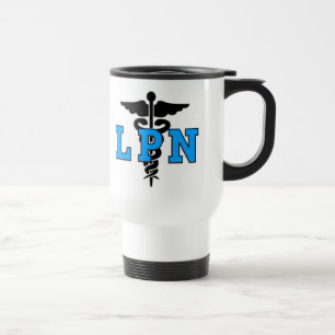 LPN Medical Symbol Travel Mug