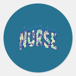 Lpn Nurse Licensed Practical Nursing Classic Round Sticker