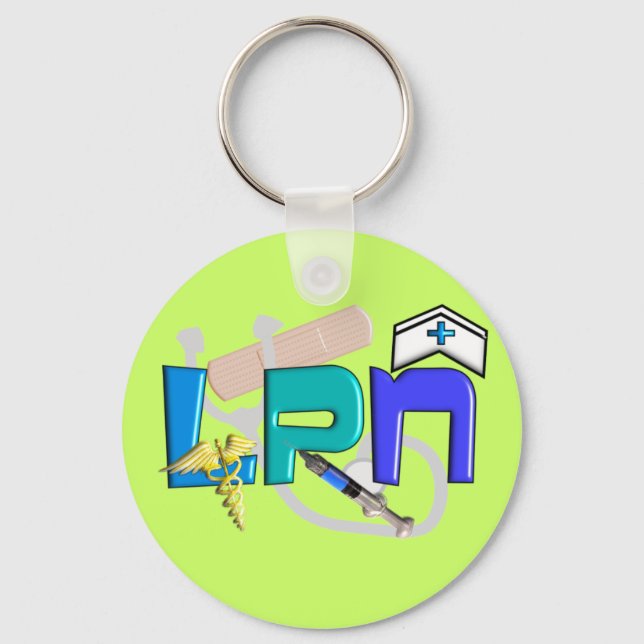 LPN  T-shirts and Gifts Key Ring (Front)