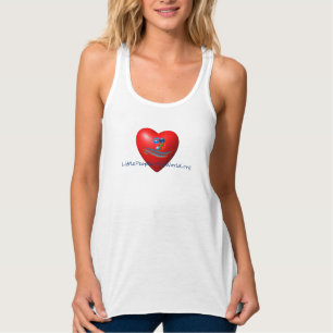 LPOTW Heart Tanktop Singlet