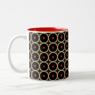 LPs and 45s Two-Tone Coffee Mug