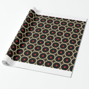 LPs and 45s Wrapping Paper