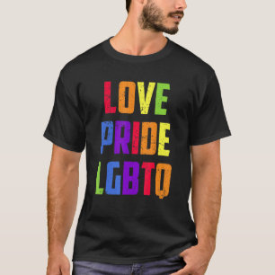 Lqbtq Flag Gay Rainbow Flag Pride Bisexual Gay Bi T-Shirt