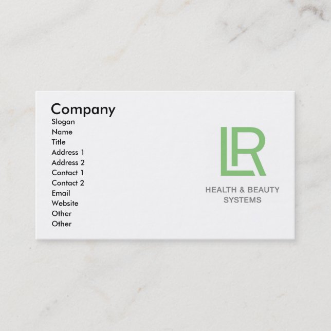 LR business card (Front)