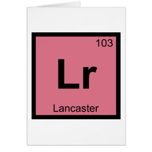 Lr - Lancaster Pennsylvania Chemistry Symbol