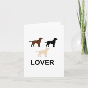 LR lover all colours silhouettes Card