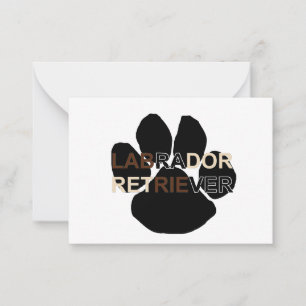 LR name paw Card