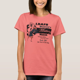LRAFB Womens History Month 2007 T-Shirt