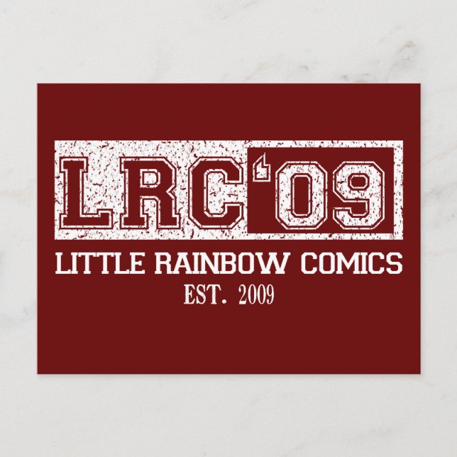 LRC: Est 09 Postcard (Front)