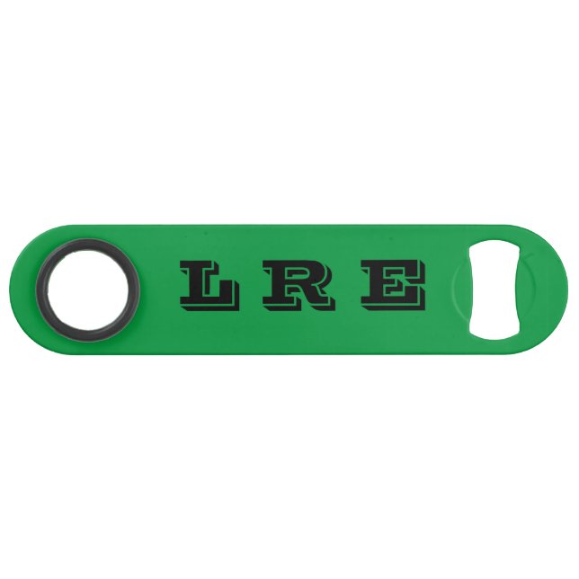 LRE Lake Riverside Estates Bottle opener (Front (Horizontal))