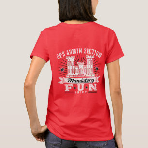 LRN OP Mandatory Fun Red T-Shirt