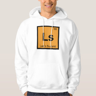 Ls - Lee's Summit Missouri Chemistry Symbol City Hoodie