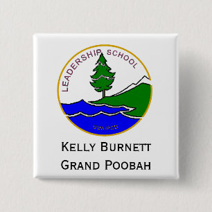 ls logo col, Julie SpringerConveno... - Customised 15 Cm Square Badge