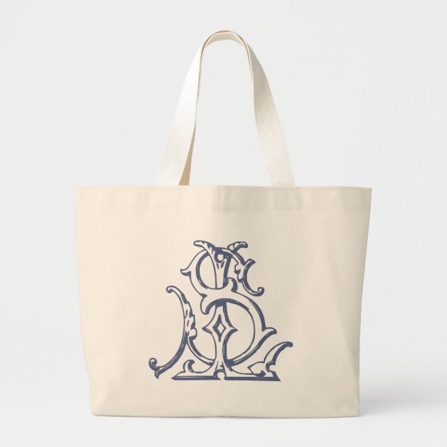 LS/SL Monogram Product Large Tote Bag (Front)