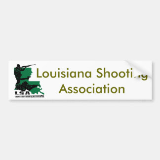 LSA Logo, Louisiana Shooting Association Bumper Sticker