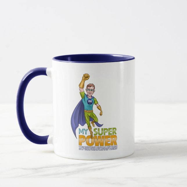 LSA Super Power - Two-Tone Coffee Mug (Left)
