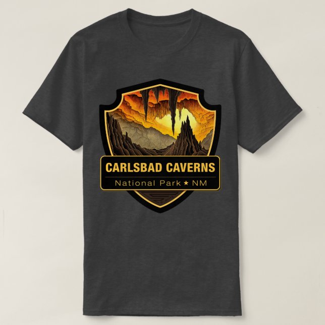 lsbad Caverns National Park  3 T-Shirt (Design Front)