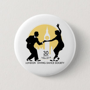 LSDS 30 Years Anniversary Lindy Hop Badge